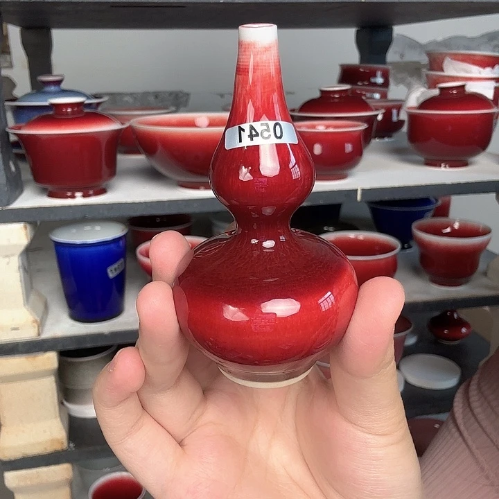 瓷片景德镇郎红陶瓷
