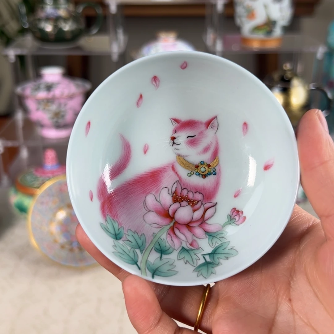 纯手工手绘 高端茶器