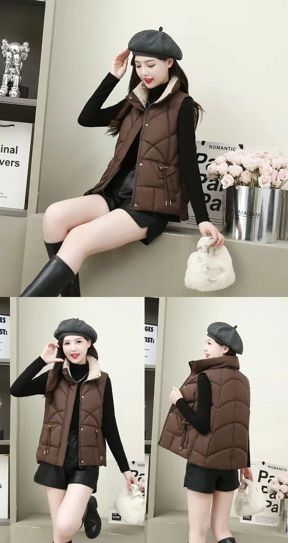 新款轻薄显瘦洋气马甲6120