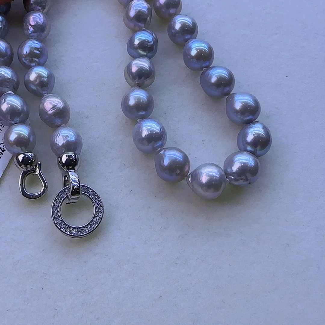 淡水珍珠未镶嵌项链定制321