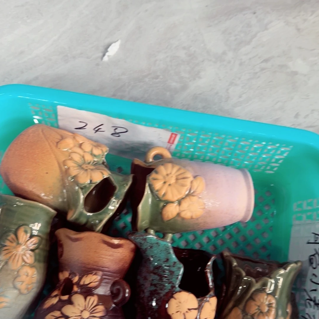 紫砂花盆粗陶哦醋