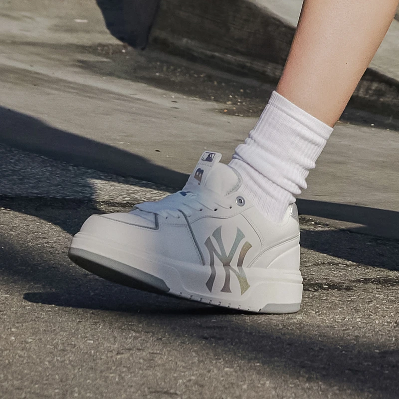 MLB低帮板鞋男鞋女鞋基础系列时尚潮流运动鞋时尚休闲鞋3ASXCLB3N