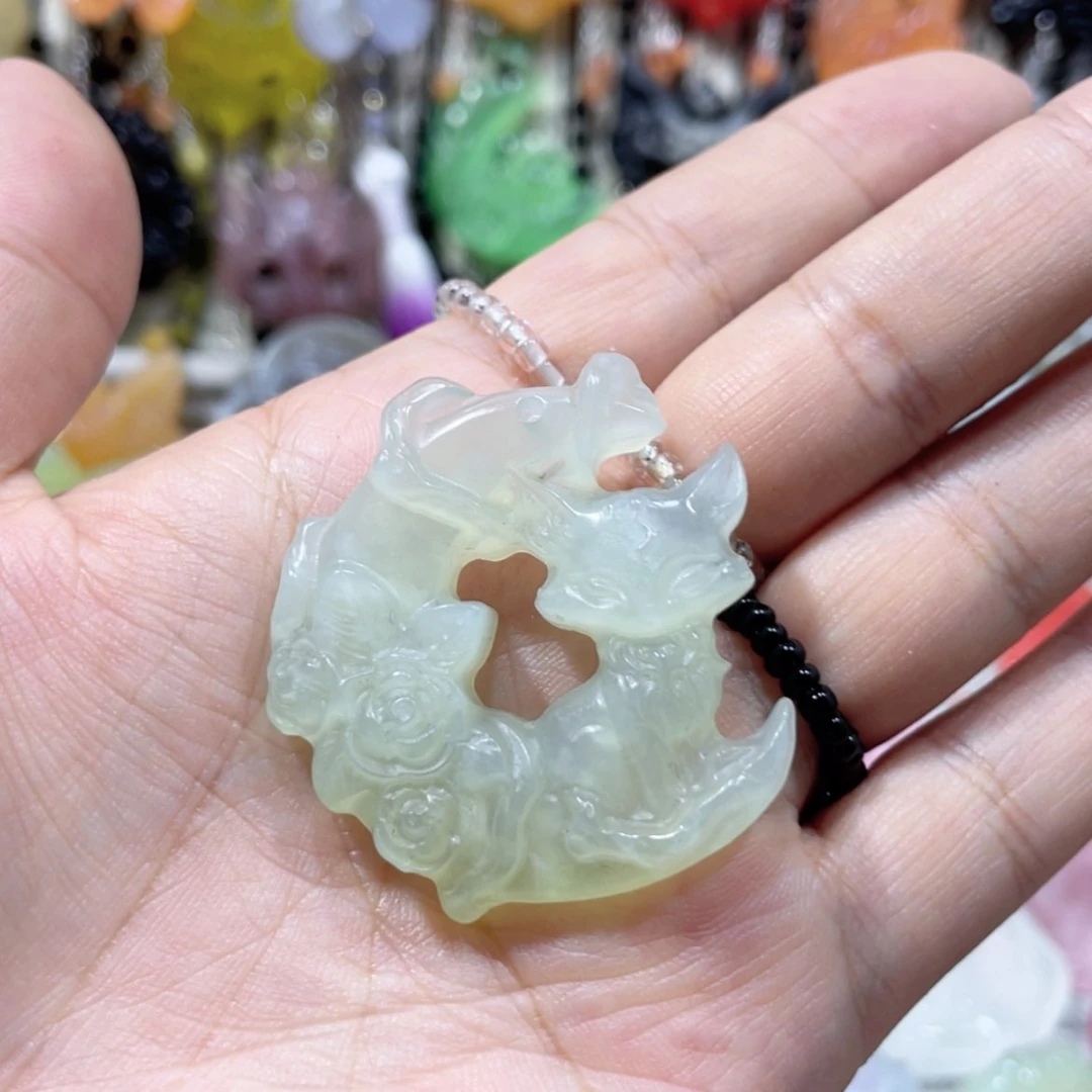 【闪购商品】未镶嵌岫玉颈饰92吊坠