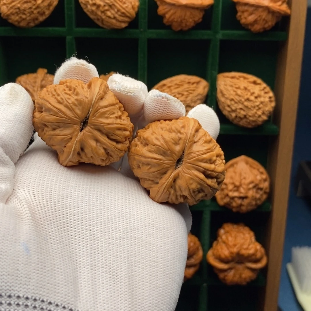 文玩核桃把件叔*元宝130