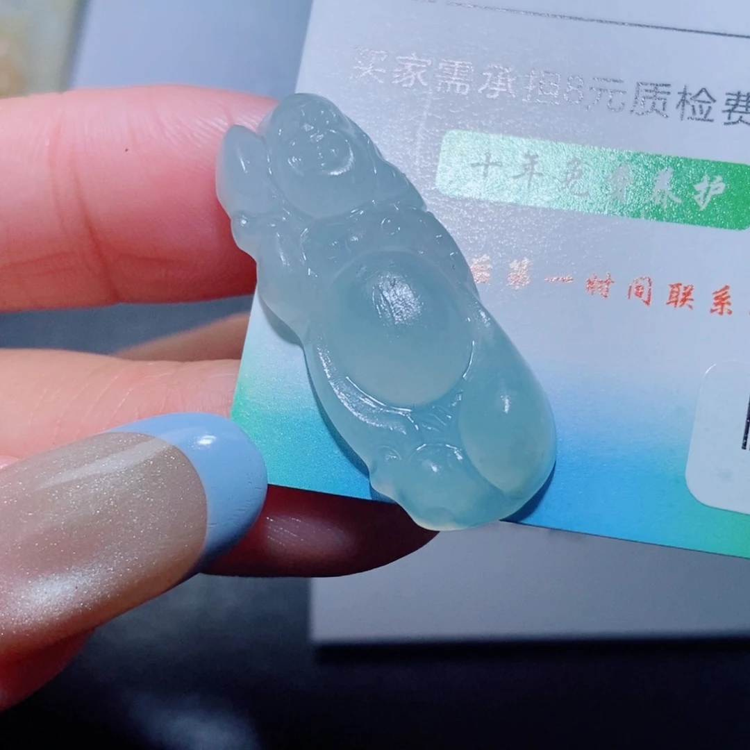 定制翡翠未镶嵌定制毛货翡翠挂件