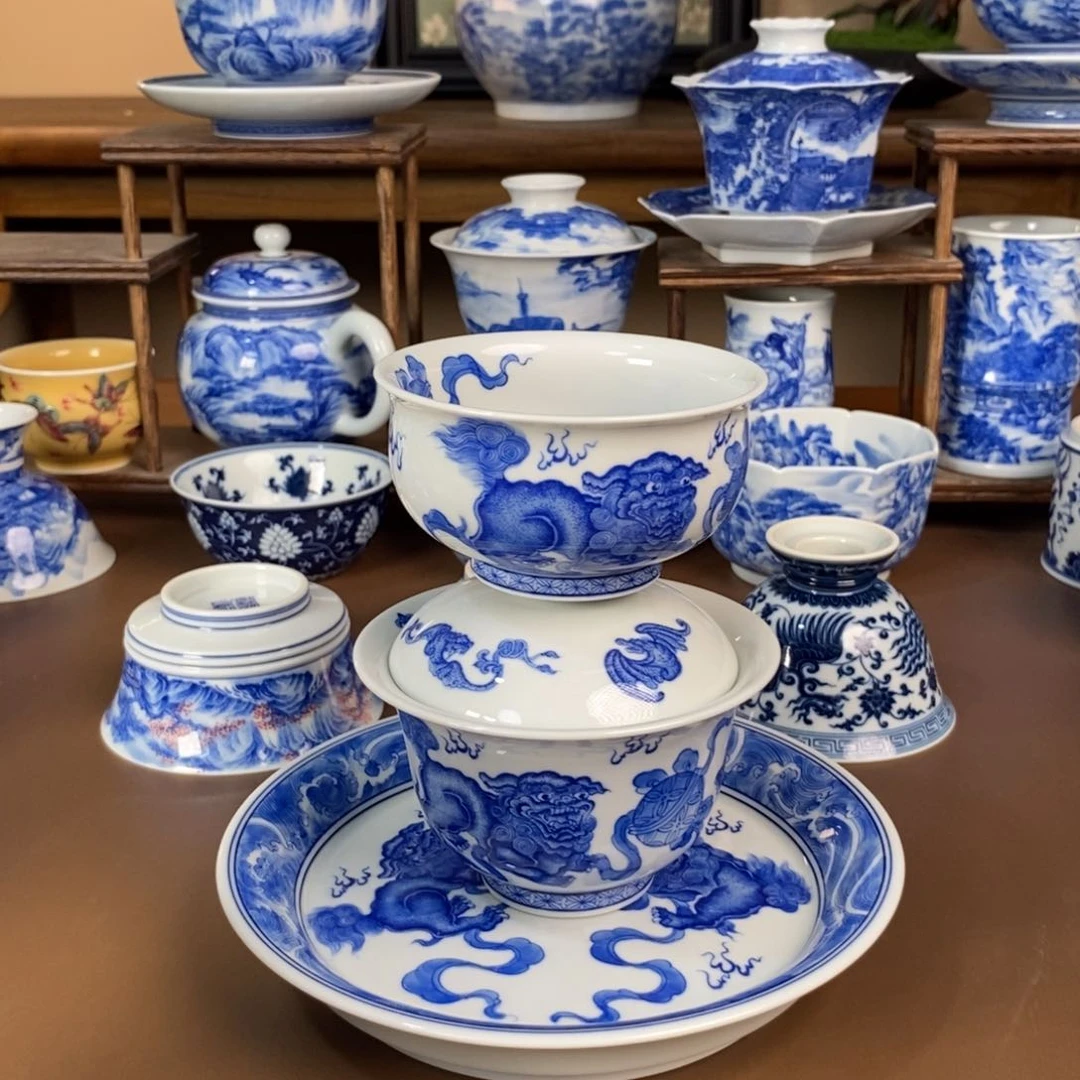 景德镇陶瓷手工手绘