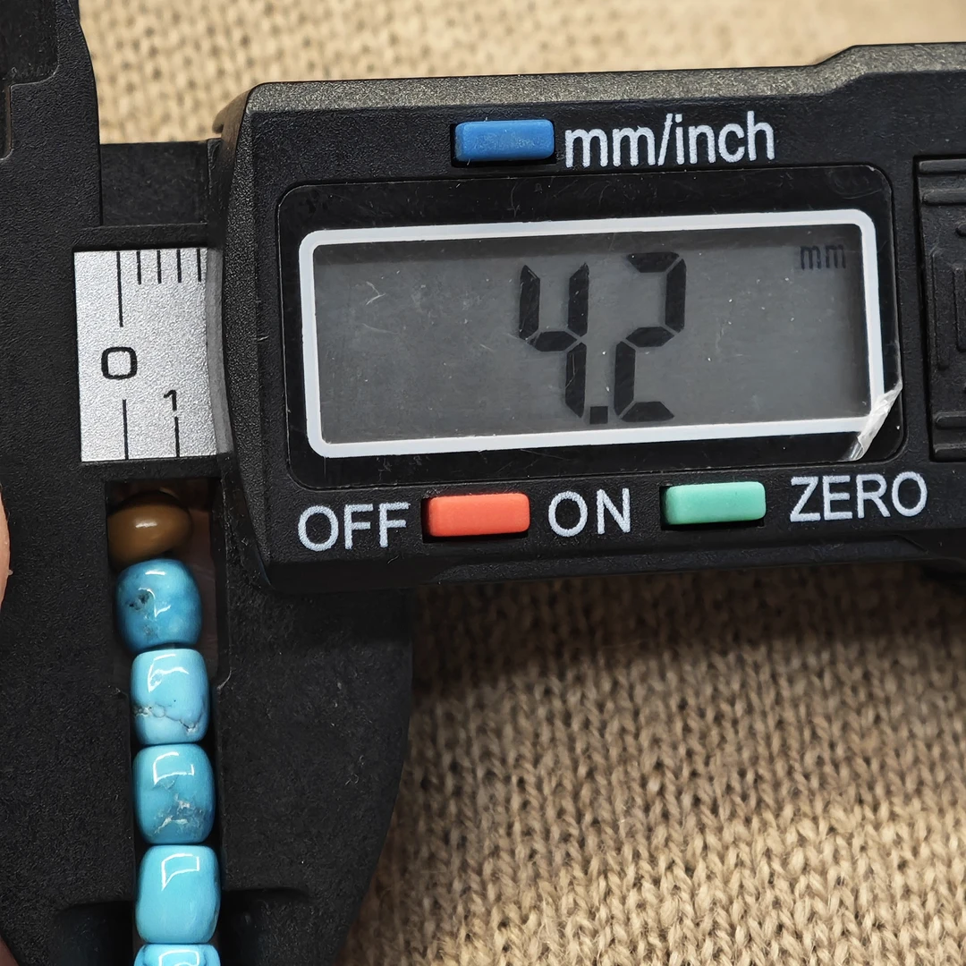 手链 蓝色小桶珠简约手串