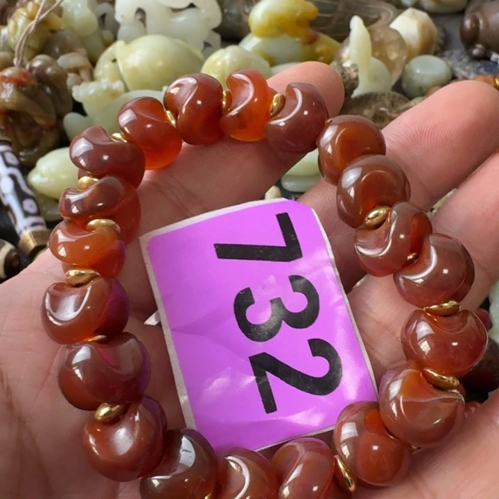 玛瑙/玉髓未镶嵌颈饰