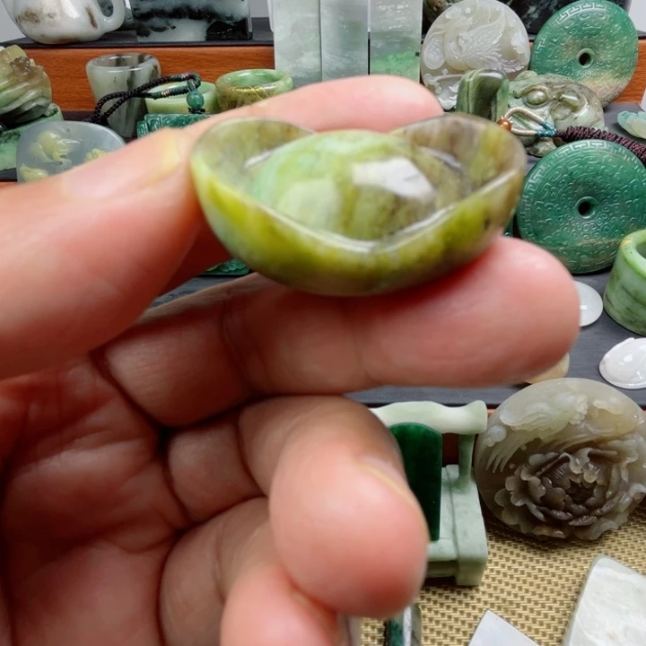未镶嵌和田玉珠宝半成品