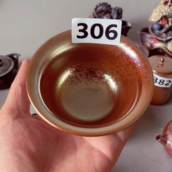 柴烧茶具陶瓷杯子