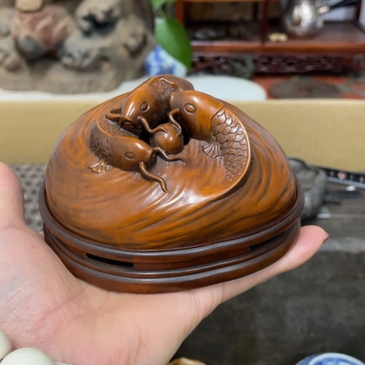 木中古工艺品摆件