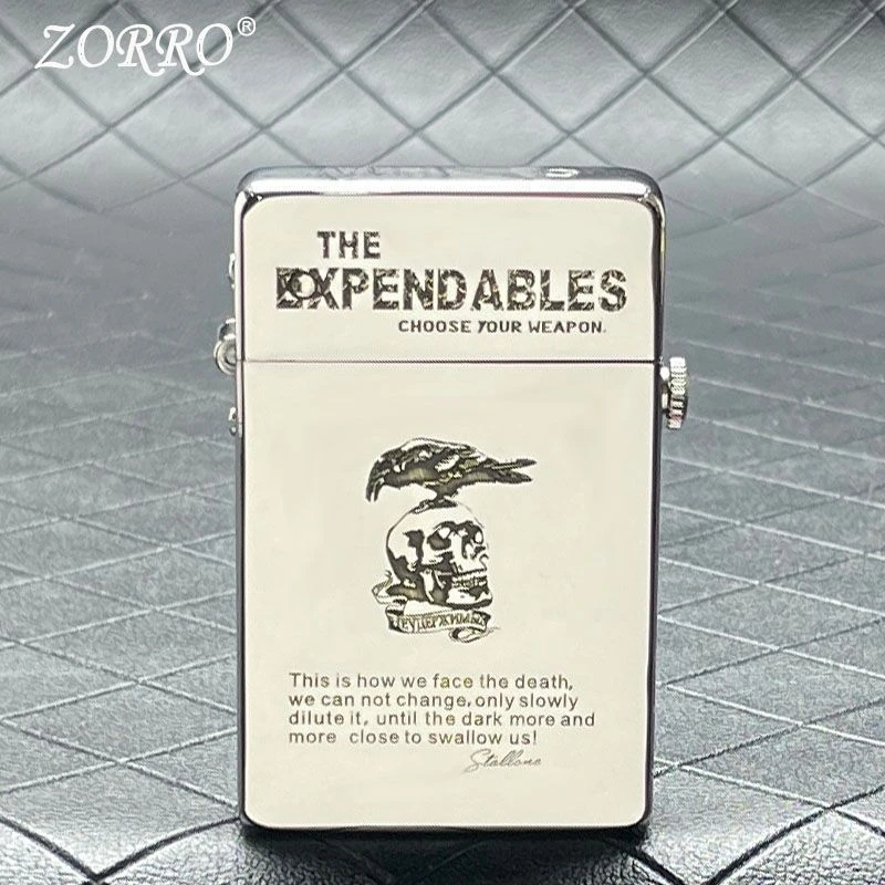 ZORRO佐罗779爬犁弹射托伦斯黄铜一键弹射打火机