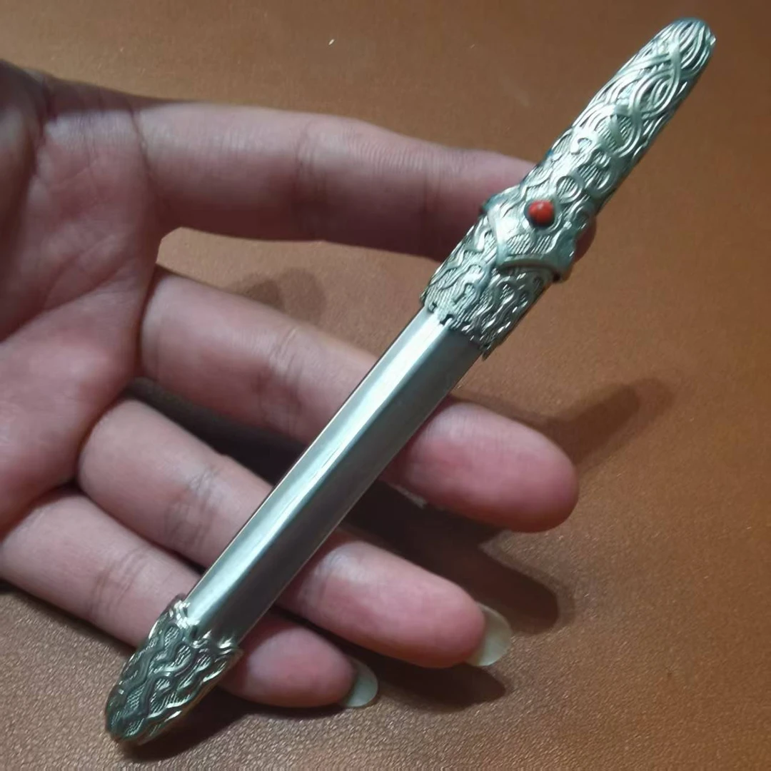 【袖里剑】白铜 剑摆件1:4模型未开刃