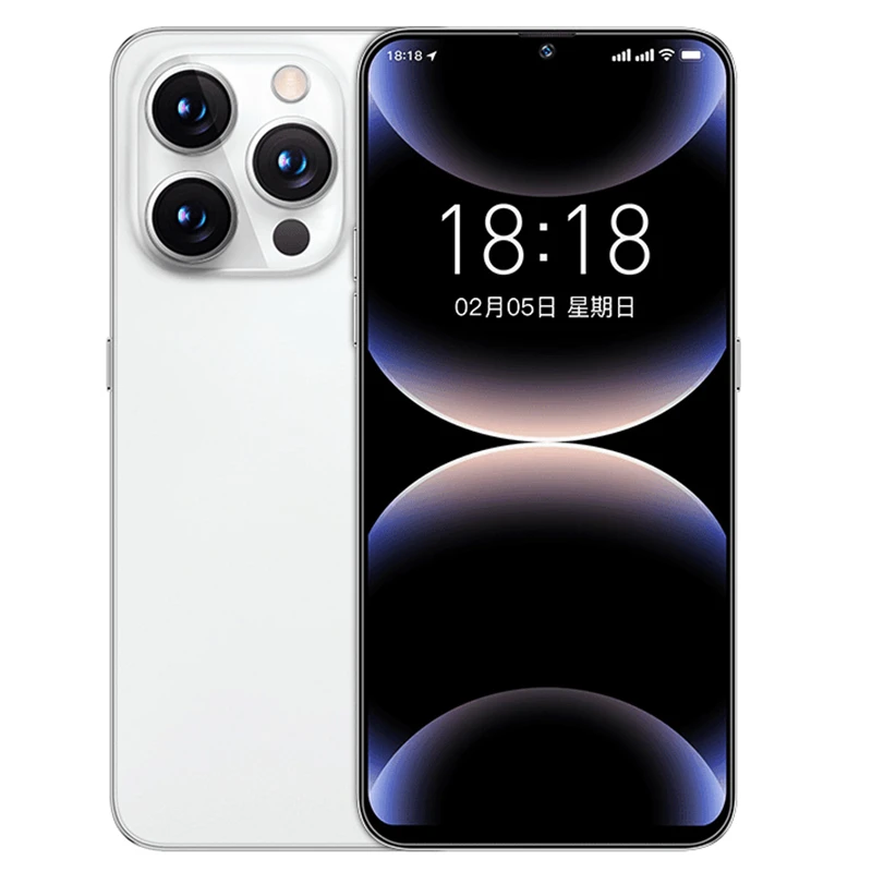 【官方正品】新款X16ProMax高清大屏全网通双卡双待手机B白