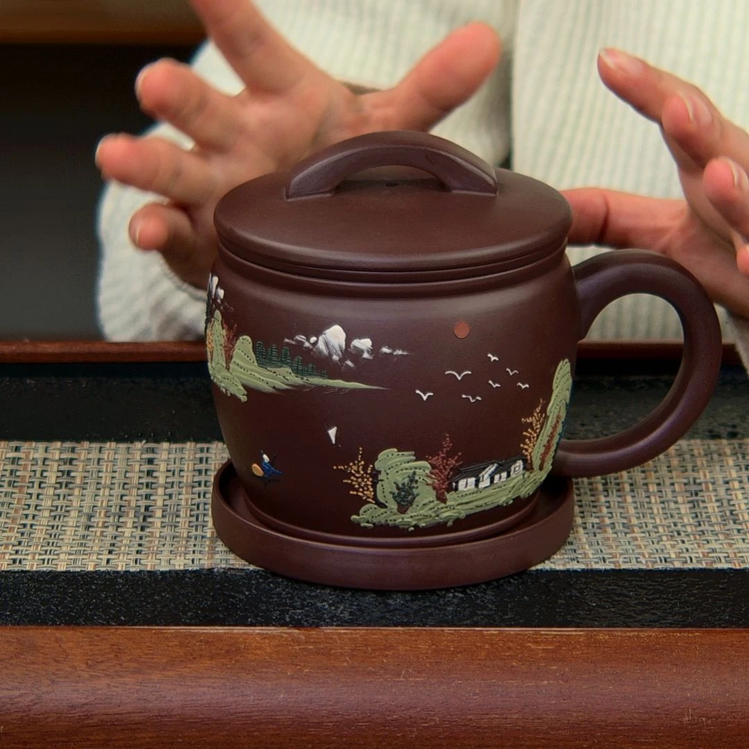 【闪购商品】紫砂茶杯高货放漏