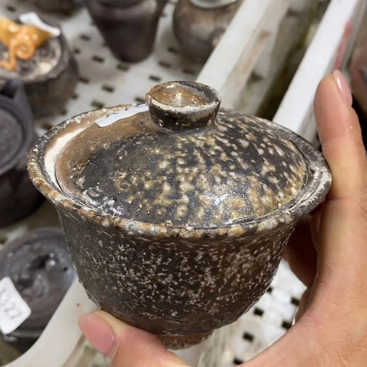 柴烧裸烧纯手工工艺制作瑕疵瑕疵