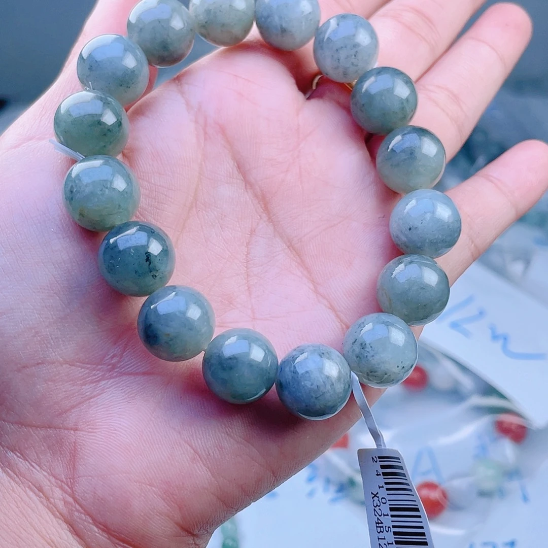 定制翡翠未镶嵌珠串