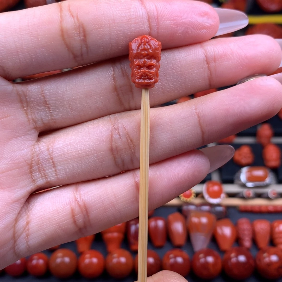 南红玛瑙未镶嵌黄财神9