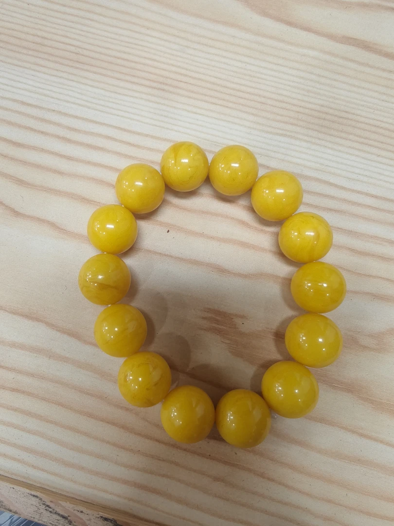 定制木珠鸡油黄色-3021