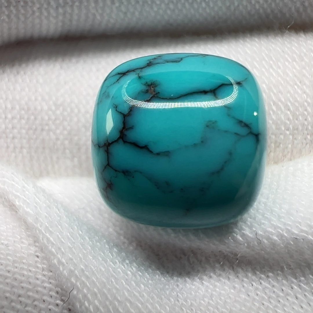 绿松石未镶嵌配饰10.2×9.5