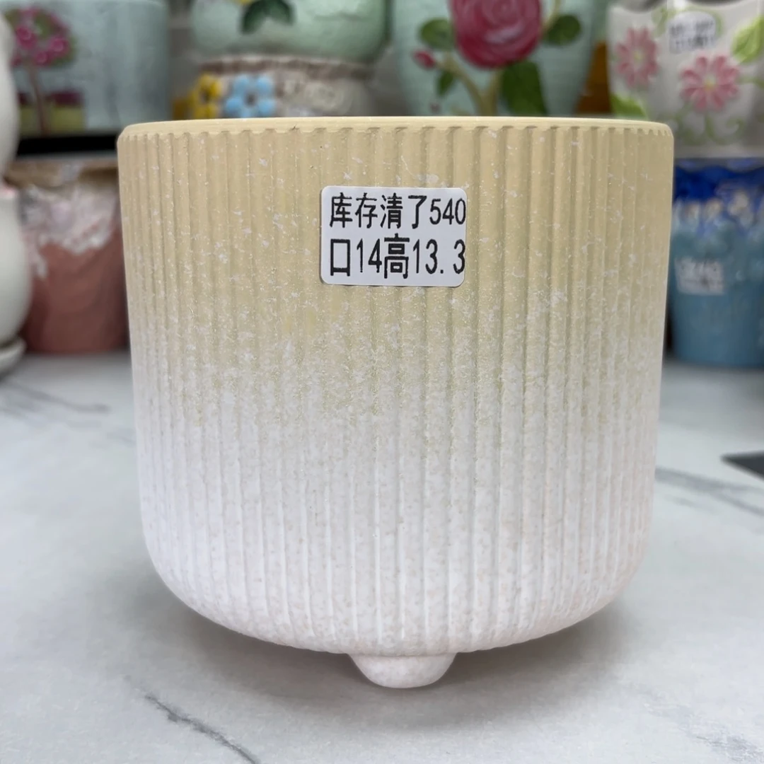 @夏西陶瓷花盆@@5540