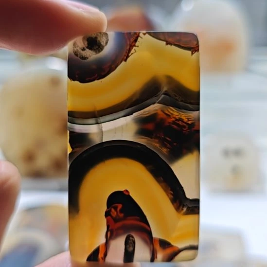 玛瑙/玉髓未镶嵌吊坠(不含链)62号