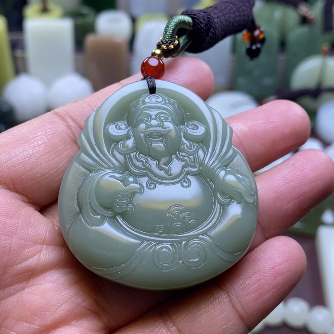 和田玉（糖玉）未镶嵌颈饰