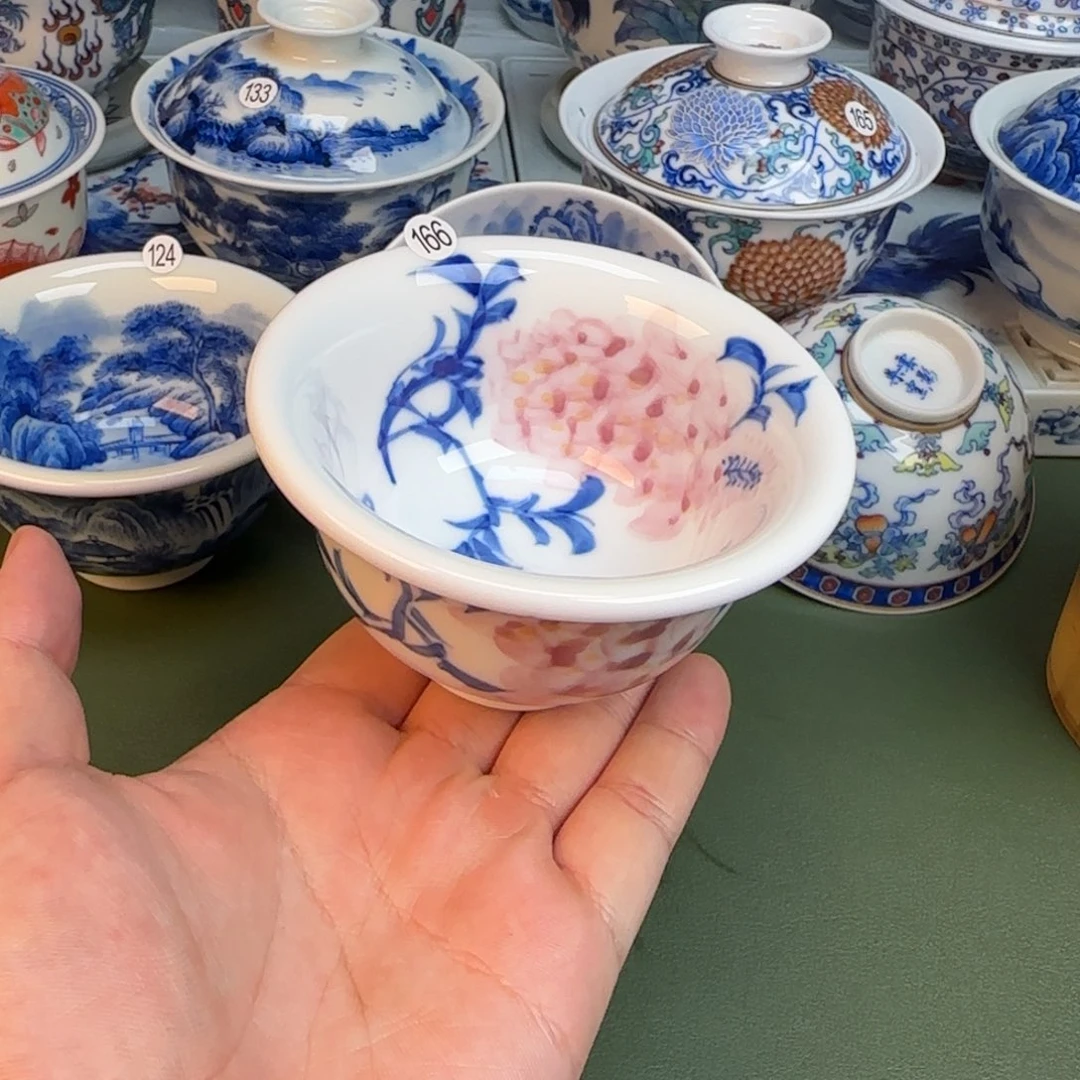 彦祖纯手工手绘茶具166