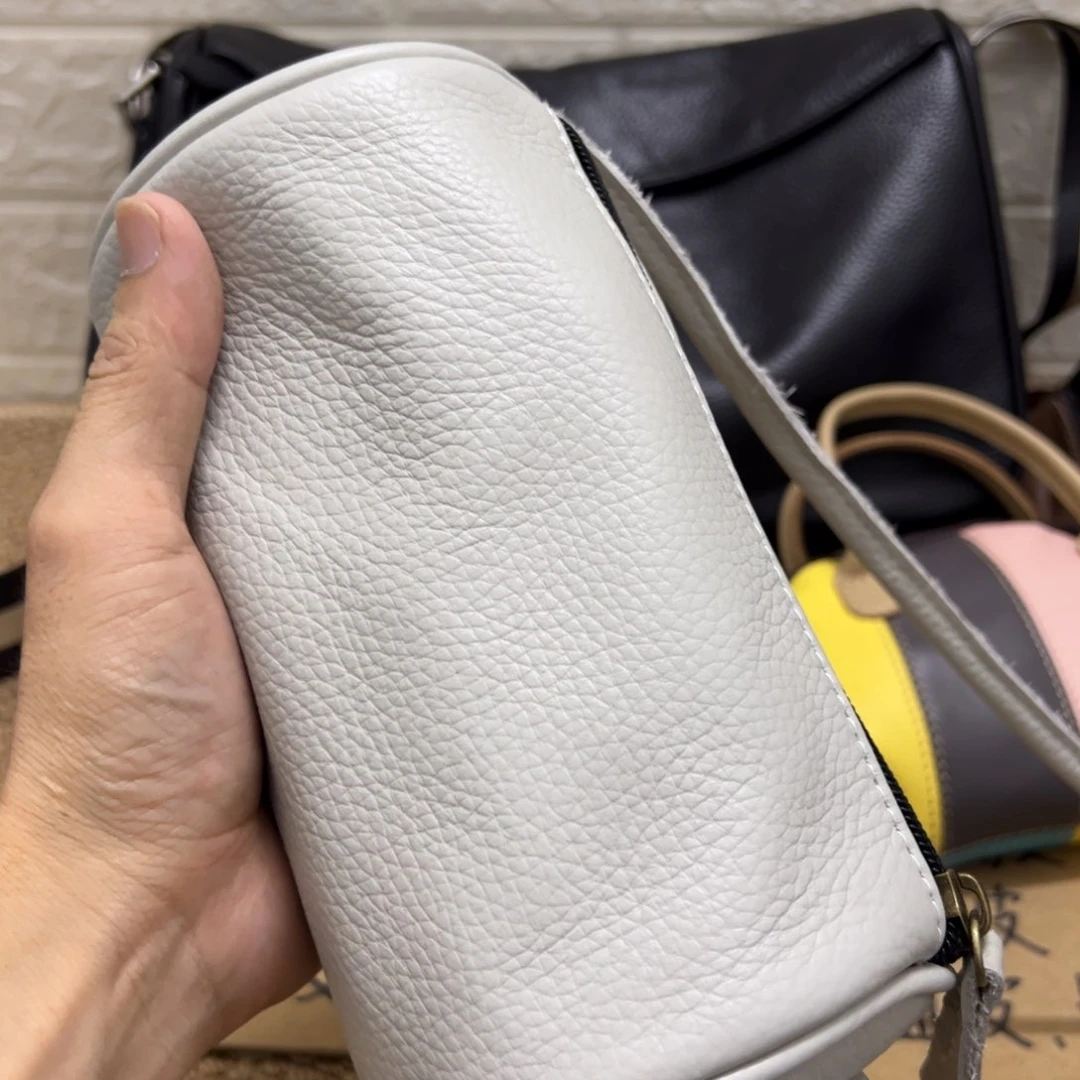 【闪购商品】头层牛皮白