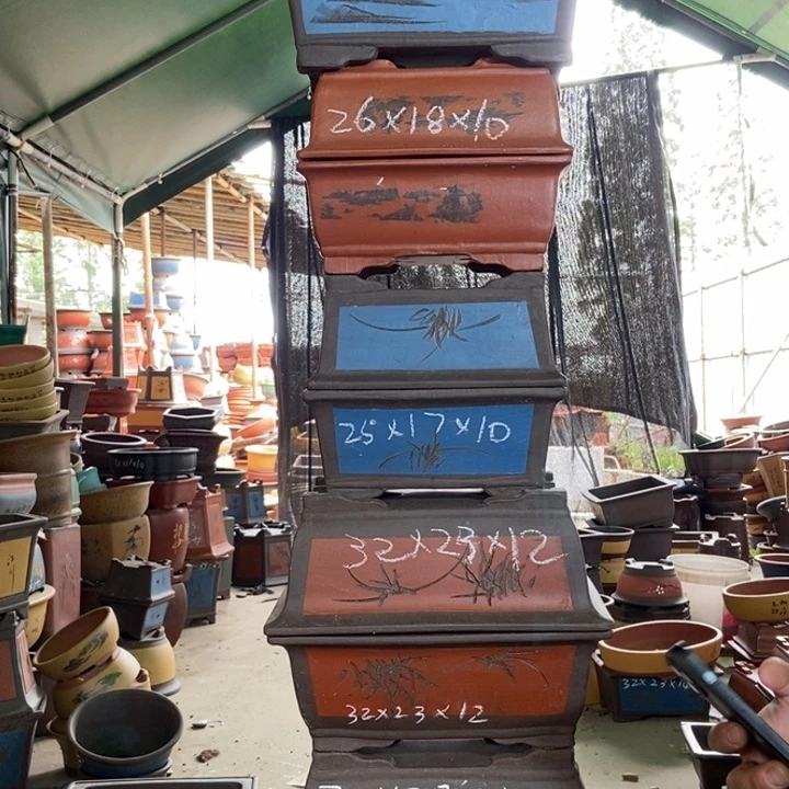 紫砂花盆紫砂紫砂