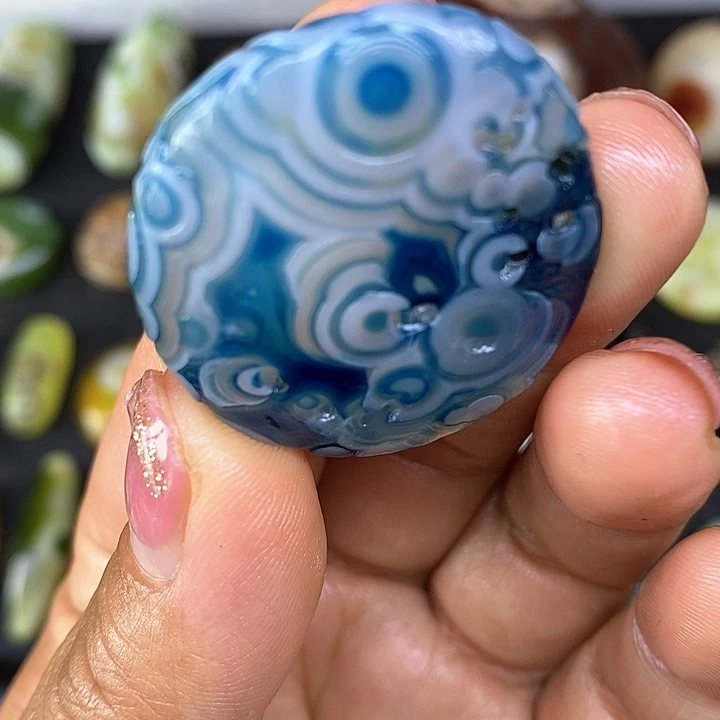 花眼玛瑙奇石饰品
