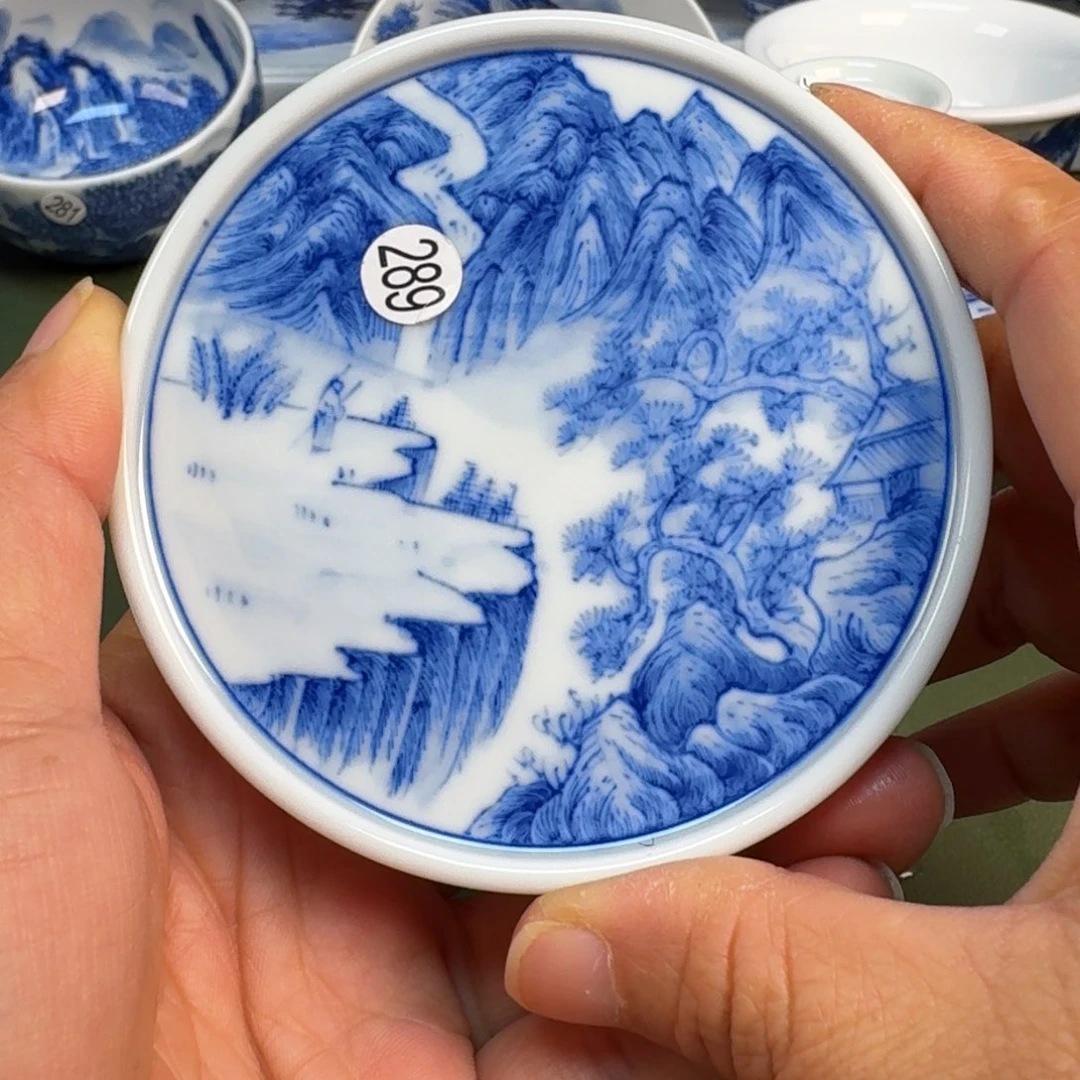 陶景德镇纯手绘茶具圆圆289