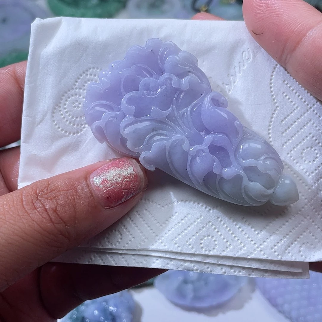 颈饰未镶嵌翡翠翡玉缘翡翠