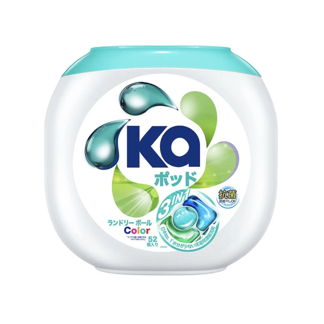 王子Ka 3合1洗衣凝珠(护色)832g(52粒)