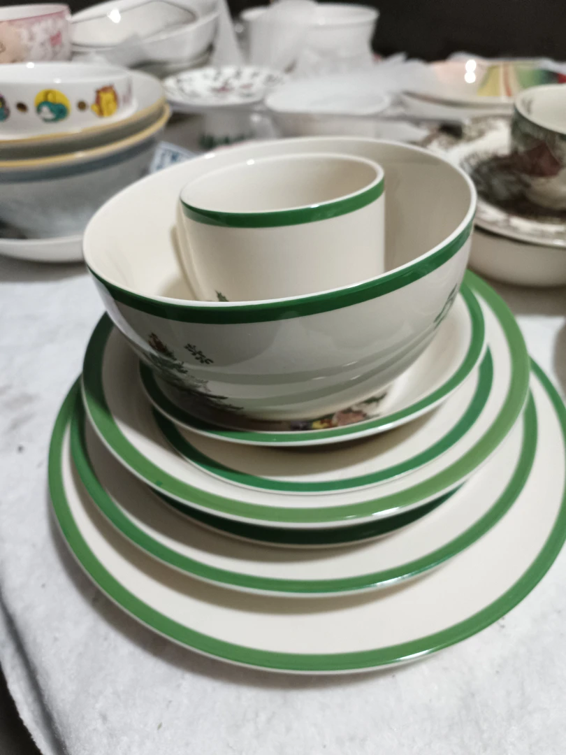 圣诞树系列一套盘子一套微瑕完美主义者绕行