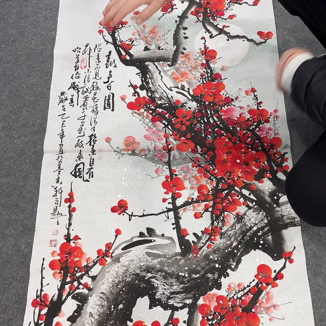 国画今天早上国画作品欣赏