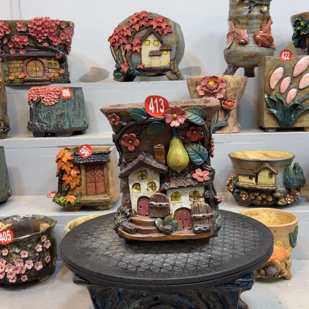 福利413 号陶然花器手工花盆厂家直销