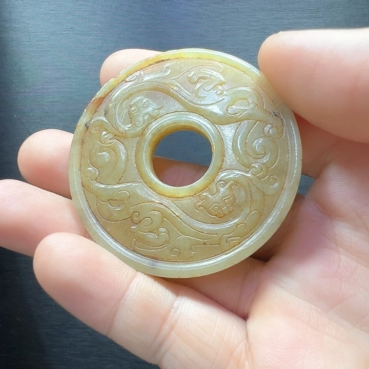 和田玉挂件未镶嵌