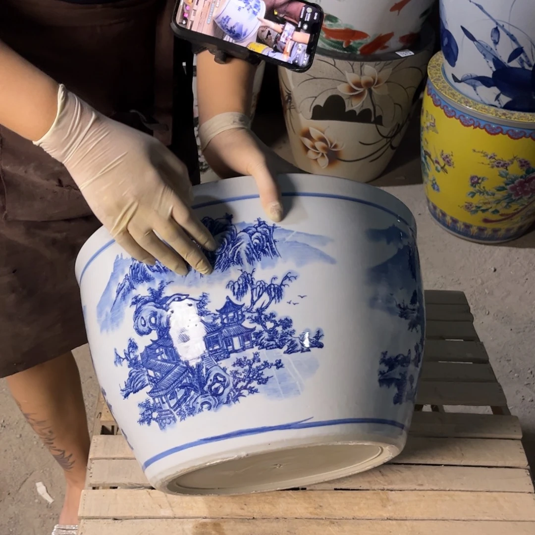 瓷片山水42.88888888