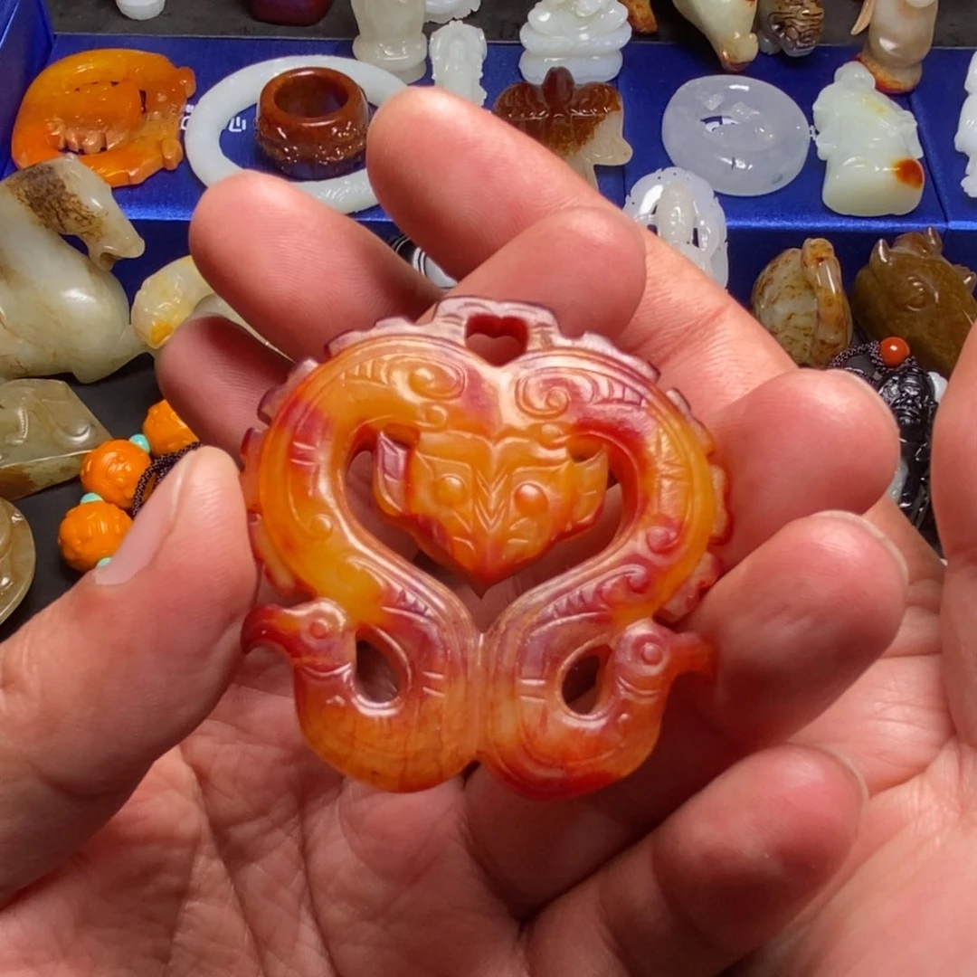 和田玉挂件未镶嵌