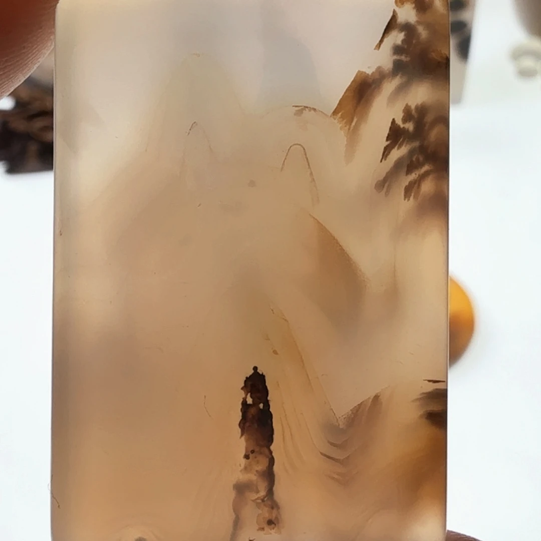 未镶嵌玛瑙/玉髓珠宝半成品