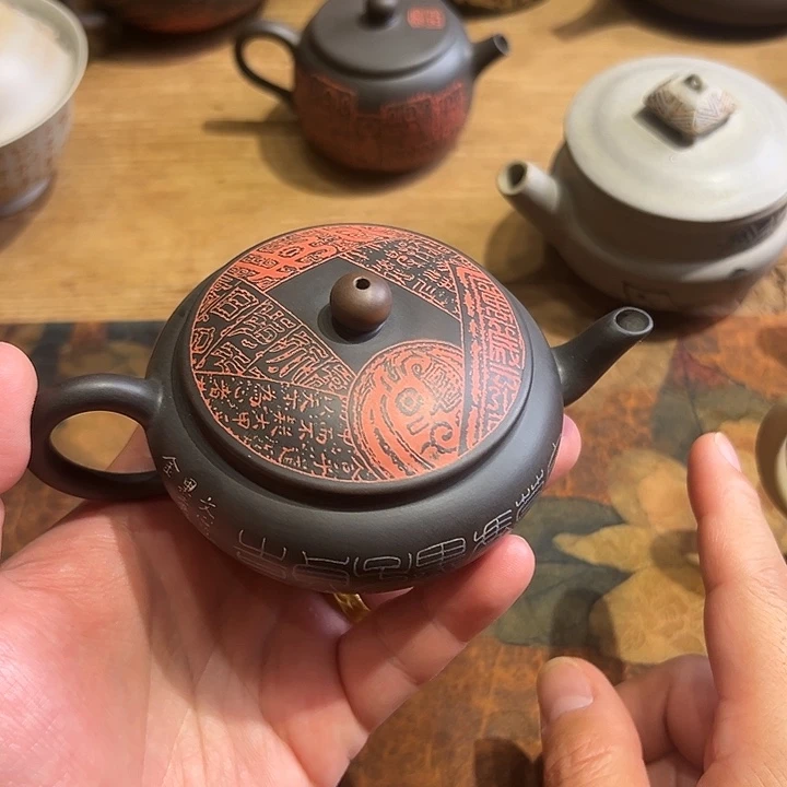 壶建水紫陶全手工