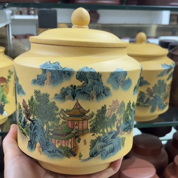 紫砂茶叶罐紫砂茶叶罐