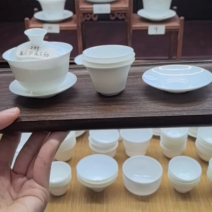 悟****间60毫升元宝盖碗+3个马蹄杯+底托3个