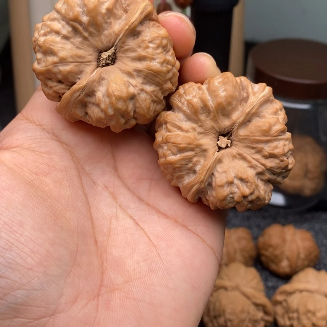 文玩核桃把件43蛤蟆头