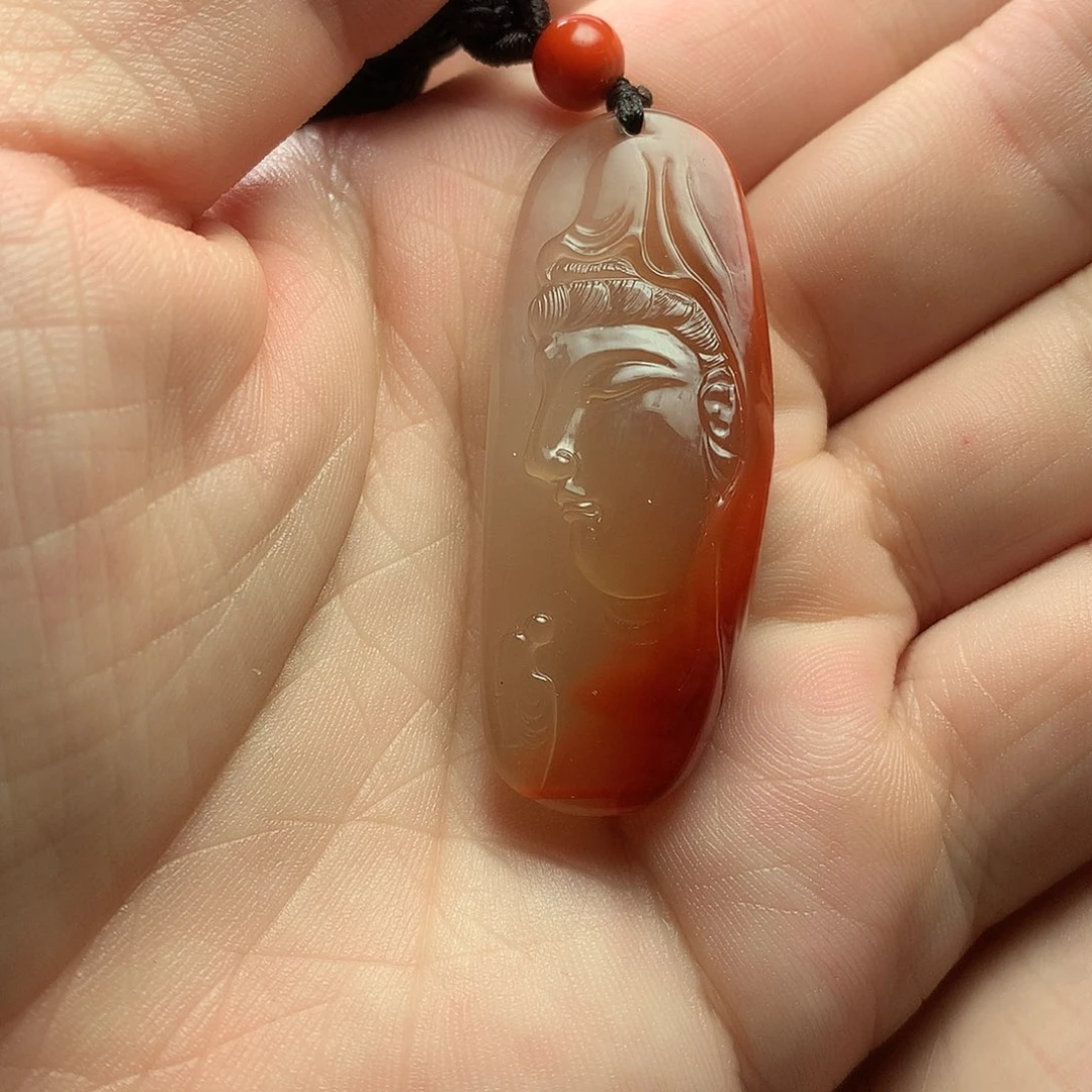 南红玛瑙未镶嵌1冰飘观音