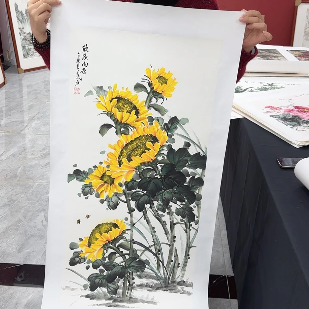 国画国画作品100✖️50