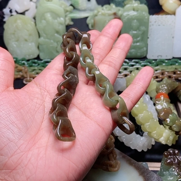 【闪购商品】和田玉未镶嵌颈饰新****