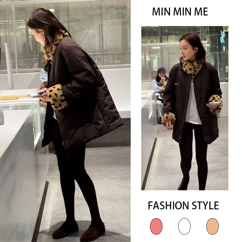 2025秋冬季新款设计感宽松长袖时尚百搭棉服外套女慵懒风气质减龄