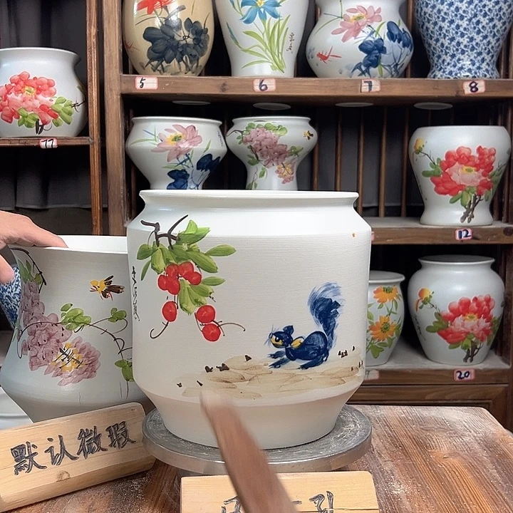 摆件电饭煲松鼠新款新款陶瓷